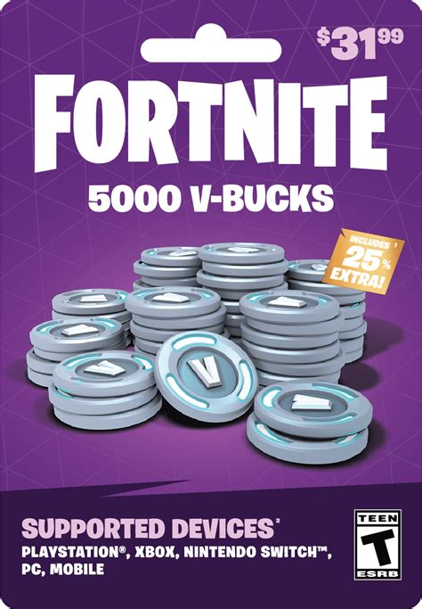 fortnite vbucks gift card canada